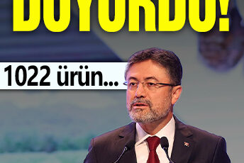 Bakan Yumaklı duyurdu: 1022 ürün…