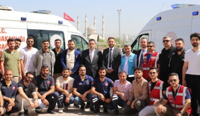 İl Sağlık Müdürü Solmaz Ambulans Kullandı.