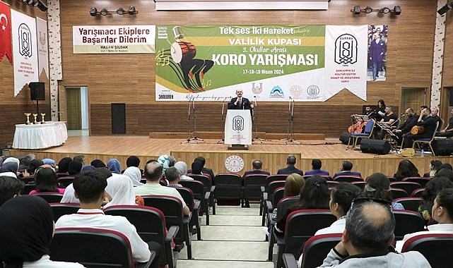 Şanlıurfa’da okullar arası koro yarışmaları sürüyor